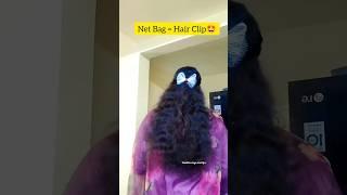 Fruits Net Bags into Hair Clipsmust watch and try#shorts #hairclipsmaking #viralhacks #trending