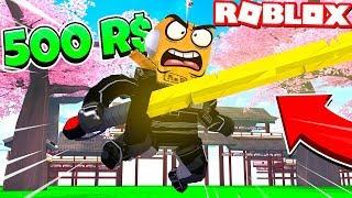 СИМУЛЯТОР НИНДЗЯ! КУПИЛ САМЫЙ ОГРОМНЫЙ МЕЧ ЗА 500 РОБУКСОВ! Roblox Simulator