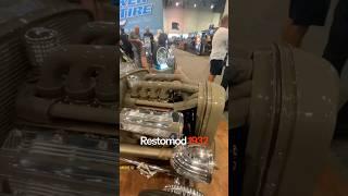 Twin Turbos in the Headlights & Unbelievable Details! Restomod 1932 Ford Roadster Pickup #shorts