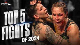 PFL Top 5 Fights of 2024 | Professional Fighters League