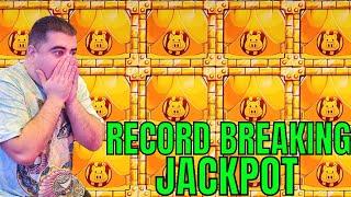 NG SLOT Hit RECORD BREAKING JACKPOT On Huff N Even More Puff Slot