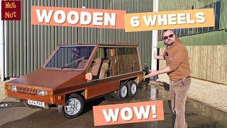 Wooden six wheeler! The incredible Hustler 6 In Wood - what's it like to drive?