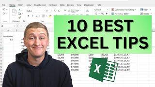 TOP 10 Excel Tips For Beginners