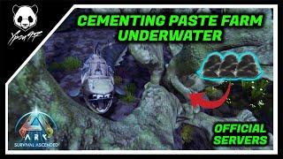 Where To Farm Cementing Paste Underwater In Astraeos | ARK: Survival Ascended