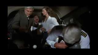 Airplane! (1980) Oveur and Out Scene (Or, I shoudn't have eaten the bad fish).