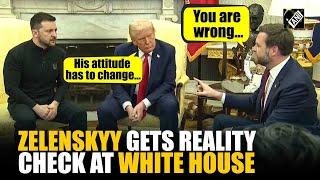 “You are wrong…”, Trump, Vance give reality check to Ukraine Prez Zelenskyy on camera in Washington