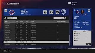 Boise State Dynasty Mode S5 National Championship vs Michigan In College Football 25. Can We Do It?