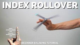 How to do the Index Rollover | Beginner Balisong Tutorial