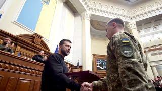 Президент Зеленский в Верховной Раде вручил награды военным ВСУ (2022) Новости Украины