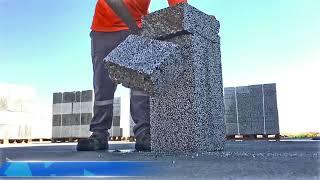 Polystyrene Concrete Blocks  advantage - EPS foam concrete block