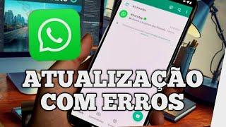 NOVA ATUALIZAÇÃO DO WHATSAPP 2025!! O Que Aconteceu de Diferente