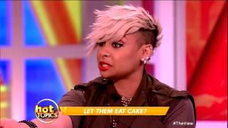 Candace Cameron Bure & Raven Symone on Lesbian Couple's Wedding Cake