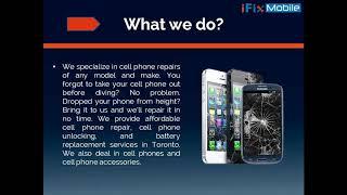 Cell Phone Store Toronto | iFix Mobile