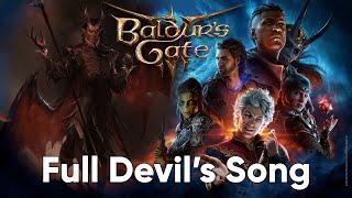 Baldur's Gate 3 Devil Song. Full Song from Fight with Devil in Hell