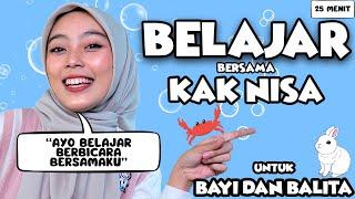 Video Belajar Untuk Balita - Kata Pertama Bayi, Belajar Berhitung, Lagu Interaktif Bersama Kak Nisa