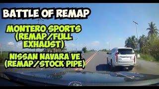 BATTLE OF REMAP MONTERO SPORTS AND NISSAN NAVARA VE