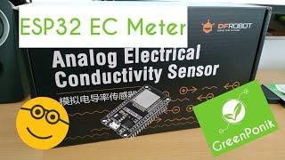 EC Meter with ESP32 and DFRobot EC module (DFR0300)