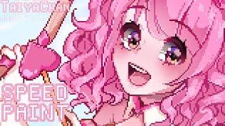  SpeedPaint  Cute Cupid Adopt! | Pixel Art!