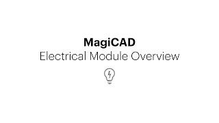 MagiCAD for Revit MEP – Electrical Module (Quick Overview)