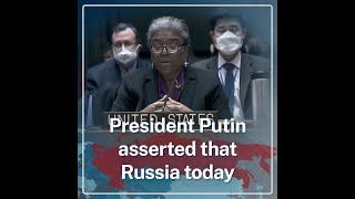 Russia has no claim on sovereign nations