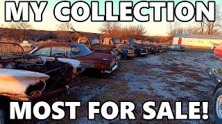 My Collection of Old Cars & Trucks Saved From Scrap! | MOST FOR SALE! Trucks, Cars, Projects, Parts!