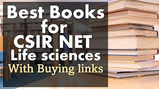 Best books for CSIR NET life sciences exam preparation