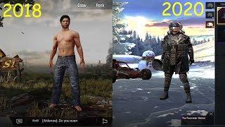 Evolution Of PUBG MOBILE 2018-2020