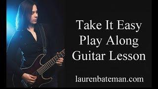 Take It Easy Play Along Guitar Lesson