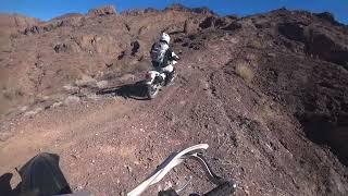 Vegas Romaniac Climbs the Impossible Hill on the DR 200