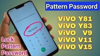 Vivo Y81 Pattern Unlock || Vivo Y83, Y81, V9, V11, V15 All Type Password, Pattern Lock Remove