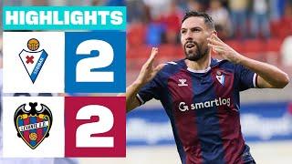 SD EIBAR 2 - 2 LEVANTE UD | HIGHLIGHTS LALIGA HYPERMOTION