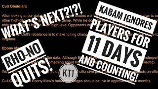 Can Kabam Keep Ignoring Us?! - Why Did Rho-No Quit? - What Should We Do Next?!