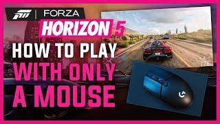 Forza Horizon 5 - How To Play With Mouse Only!