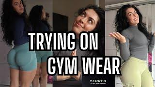 GYM LEGGINGS AND SHORTS TRY ON HAUL - YEOREO