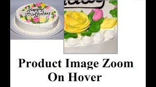 Product Image Zoom(Magnify) On Hover | For E-Commerce Website | Hindi