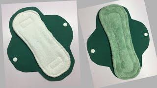 ️ Tutorial for Sewing Reusable Sanitary Pads for Girls and Womens