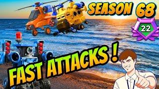 Boom Beach Warships Season 68 [ 6 ER. Strategy! Fast Attacks ]