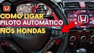 COMO USAR O PILOTO AUTOMÁTICO E BORBOLETAS DO HONDA