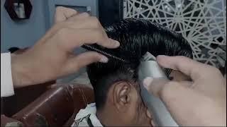 hair style new design cutting slope haircut side break haircut boys Roots Mans Salon 