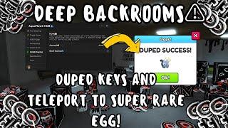 [Deep Backrooms️] Pet Simulator 99||Teleport to Secret Boss||Dupe Huges||Teleport To Super RARE Egg