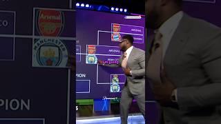 Micah Richards making his #UCL predictions! 