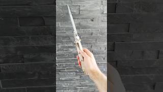 Big Italian knife! 35CM wasp body by Renzo Pascotto