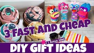 3 Easy and Cheap DIY Gift Ideas | Fun Sock Creations