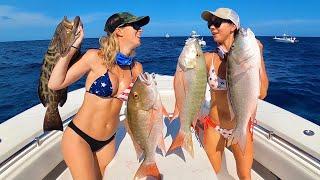 Key West SNAPPER fishing w/ Mallory - Day 1