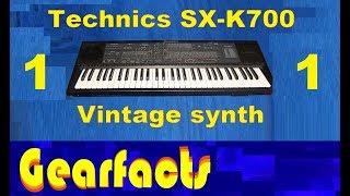 Technics SX-K700 synthesizer demo and review