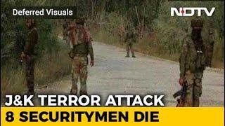 8 Security Personnel Killed In Terror Attack In Jammu and Kashmir's Pulwama
