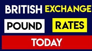 BRITISH POUND CURRENCY EXCHANGE RATES TODAY 1 October 2024