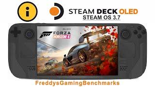 Forza Horizon 4 on Steam Deck OLED with Steam OS 3.7