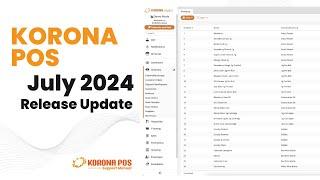 KORONA POS July 2024 Release Update