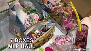 HUGE MLP G3 HAUL with *RARE* ponies | 7 BUNDLES | ASMR unboxing | MLP Lexy #mylittleponycollector